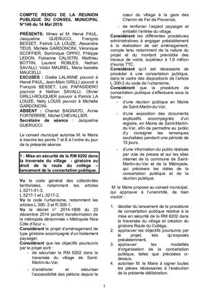 Conseil n° 146 du 14 Mai 2019