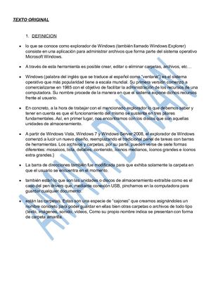 EXPLORADOR WINDOWS DEFINCION Y CONCEPTOS