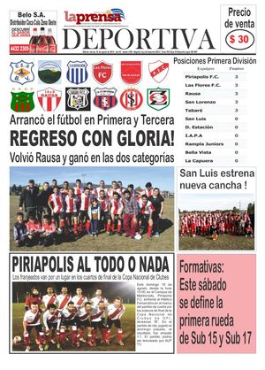 La Prensa DEPORTIVA Nª 1