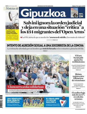 Noticias de Gipuzkoa 20190817