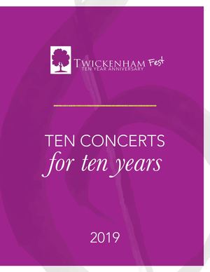 Twickenham Fest 2019 Program