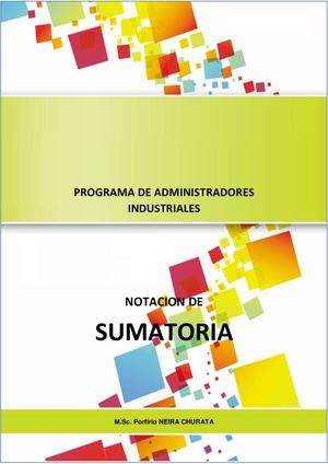T2 U2 Notación De Sumatoria