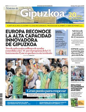 Noticias de Gipuzkoa 20190818
