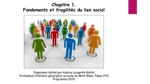 1 Fondements Et Fragilités Du Lien Social