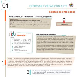 Fichero Sep Expresarycrearconarte