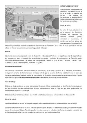 1 Interfaz De Sketchup