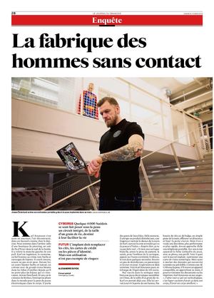 La fabrique des hommes sans contact-A. Duyck