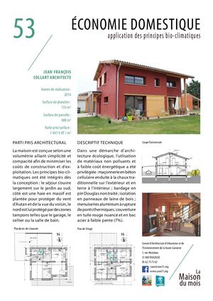 Maison neuve - L'exigence au naturel