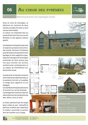 Maison neuve - Au cœur des Pyrénées