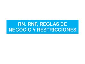 372305027 RF RNF Y Restricciones