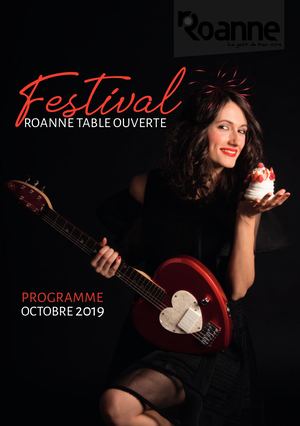 Programme Roanne Table Ouverte 2019