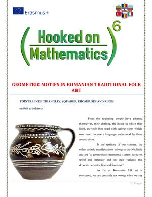 GEOMETRIC MOTIFS IN ROMANIAN TRADITIONAL FOLK ART