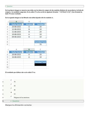 Ejercicios Excel (2)