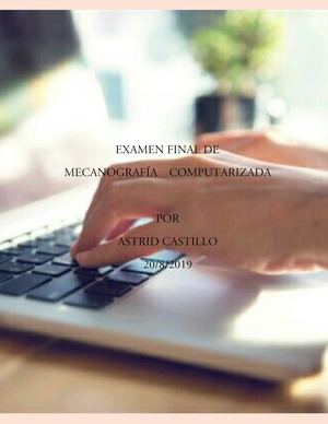 Mecanografía Computarizada