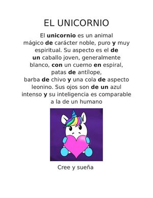 El Unicornio