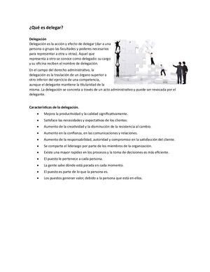 Qué Es Delegar