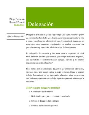 Delegación