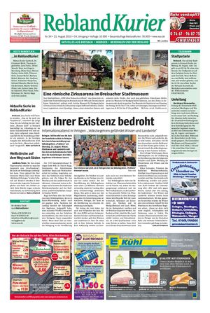 ReblandKurier-Kaiserstuhl