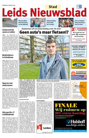 Leids Nieuwsblad Stad 22 08 2019