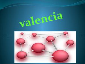Valencia Numero De Oxidacion