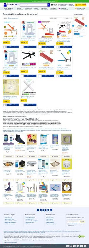 Seramik Fayans Tesfiye Klipsi