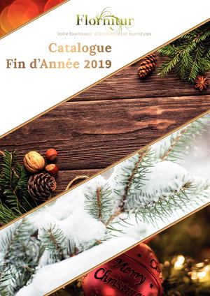 Catalogue Flornitur Collection Fin d'année 2019