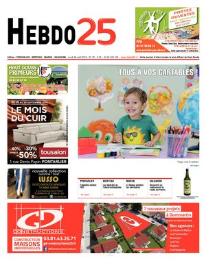 Hebdo Pontarlier 2019 Semaine 35