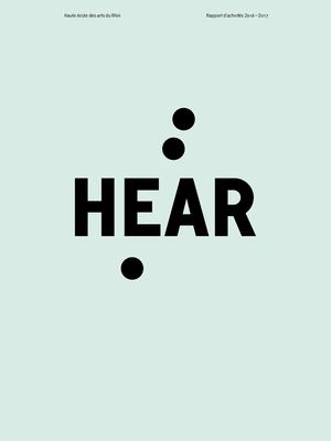 Rapport d'activités HEAR 2016-2017