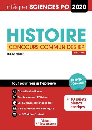 Extrait Sciences Po - Histoire - Concours commun IEP (Réseau ScPo)