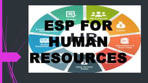 Esp For Human Resources