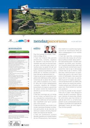 Nendaz Panorama n°128 Août 2019