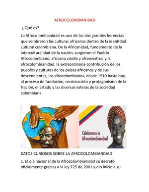 Afrocolombianidad