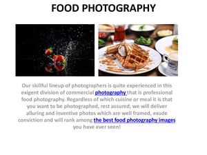 Food Photography Services in Dubai | Food &amp; Restaurant Photographer | GLMA Studio