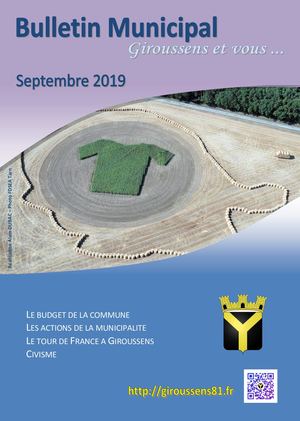 Bulletin Municipal Giroussens Septembre 2019