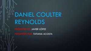 Daniel Coulter Reynold