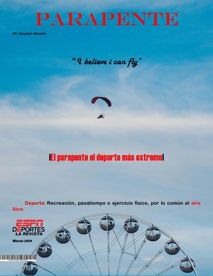 Parapente . by: jheysten morales