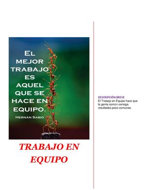Trabajo En Equipo