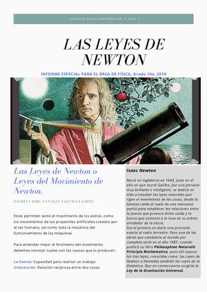 Las Leyes De Newton