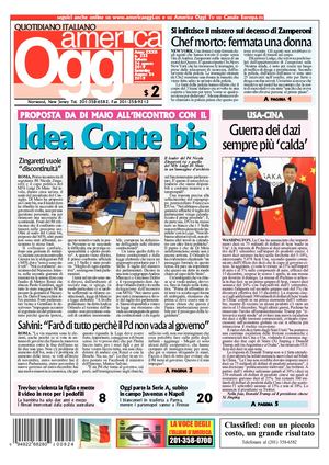 America Oggi 24 Agosto 2019