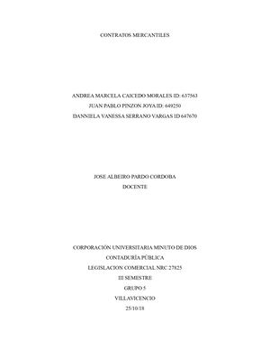 Contrato De Suministro Grupo 5