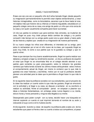 Angel Y Sus Historias