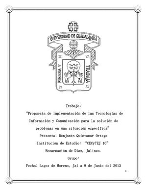 Contextualizacion De Las Tics E Informacion