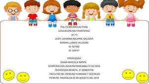 educación sin fronteras