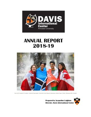 Davis IC Annual Report 2018-19