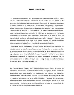 MARCO CONTEXTUAL