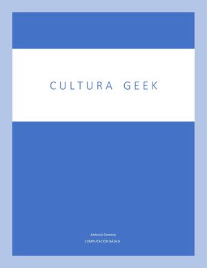 Cultura Geek