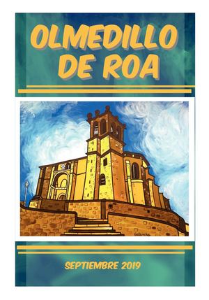 Programa Olmedillo de Roa 2019