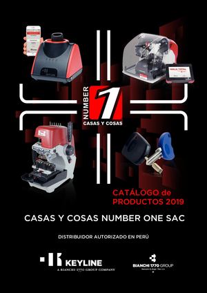 Casas y Cosas Number One Catálogo 2018