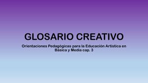 Glosario Creativo