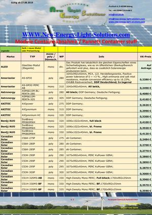 Module Contaienerware